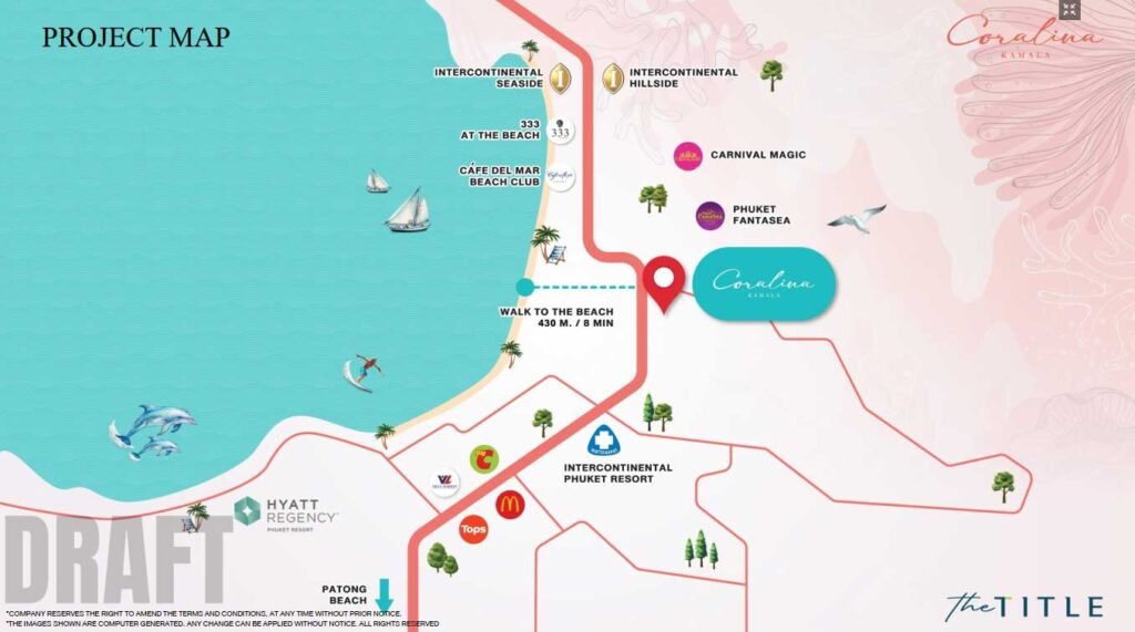 Coralina Kamala Project Map